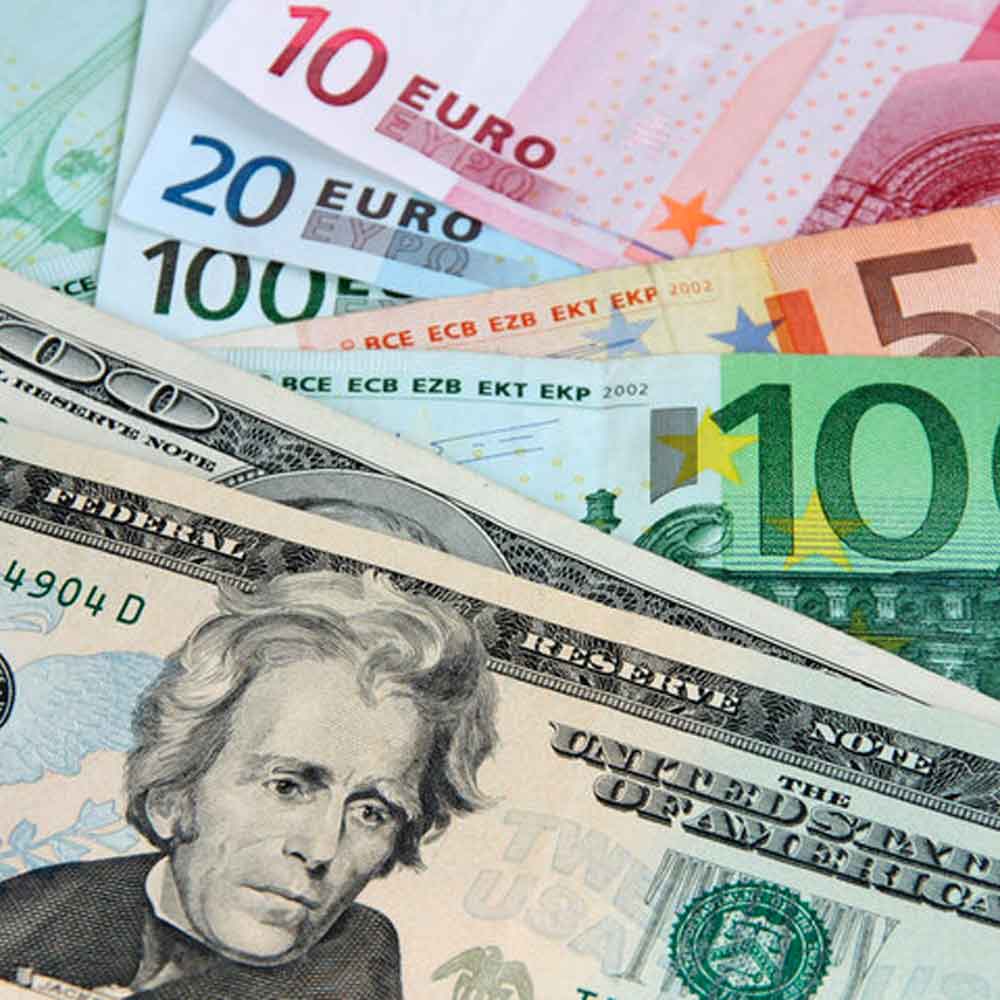آخرین قیمت دلار و یورو ۵ فروردین ۱۴۰۲